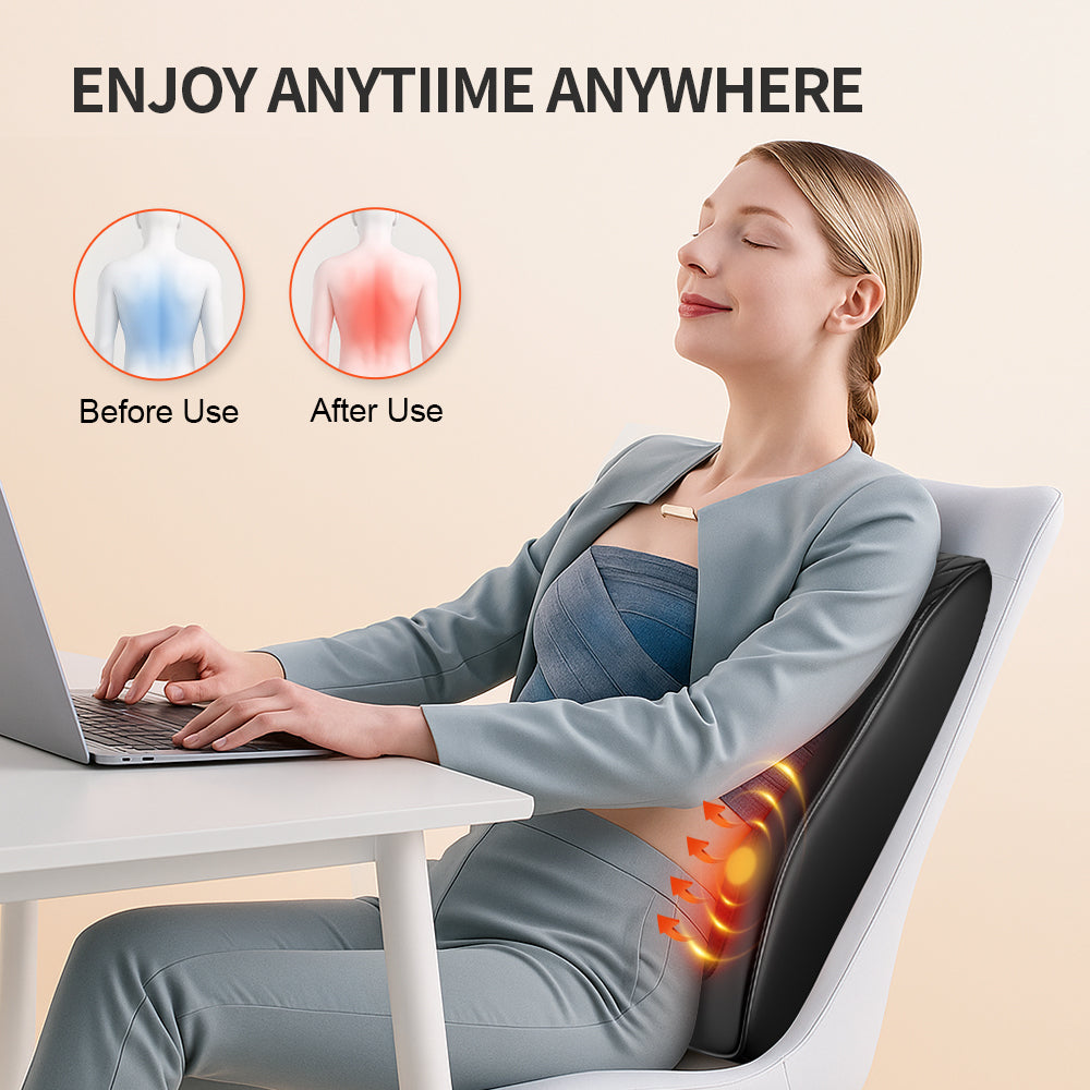Zendos-Coussin de Massage Shiatsu 3D (Maison, Bureau & Auto)