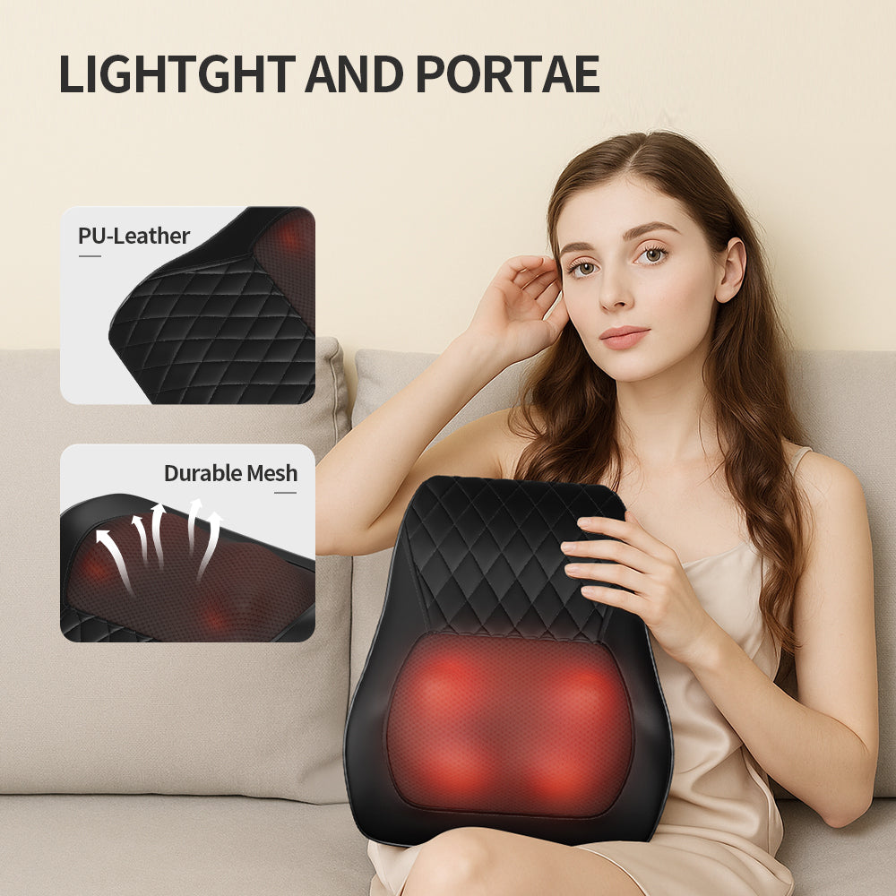 Zendos-Coussin de Massage Shiatsu 3D (Maison, Bureau & Auto)