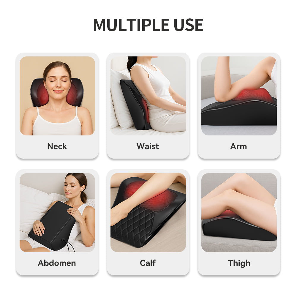 Zendos-Coussin de Massage Shiatsu 3D (Maison, Bureau & Auto)